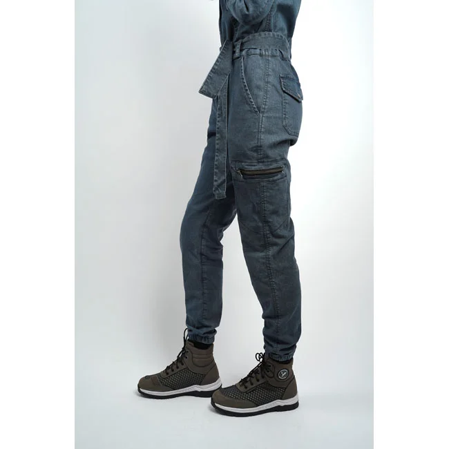 By City City Black Hawk ladies overall denim