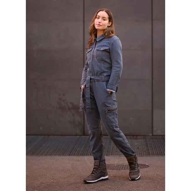 By City City Black Hawk ladies overall denim