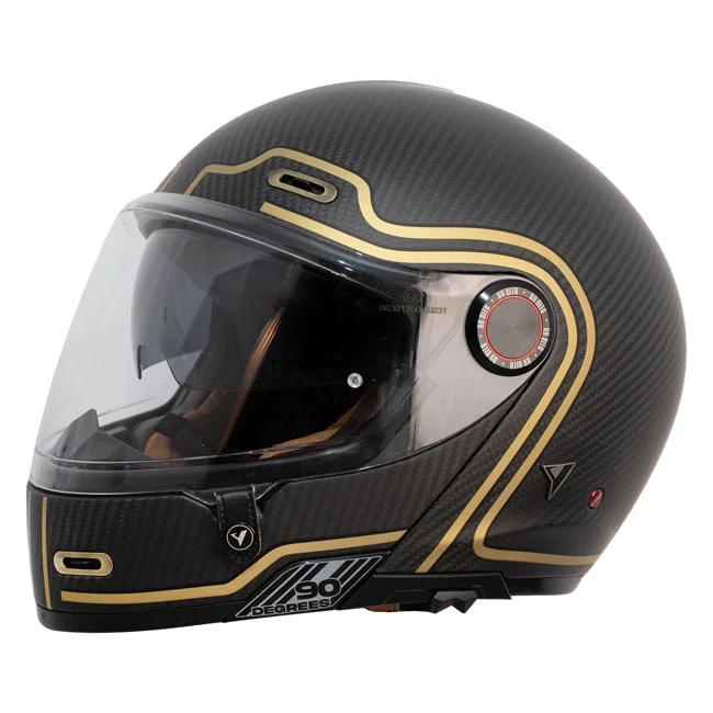 By City City 90 Degrees Carbon helmet gold