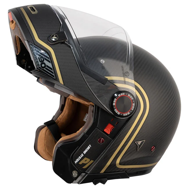 By City City 90 Degrees Carbon helmet gold