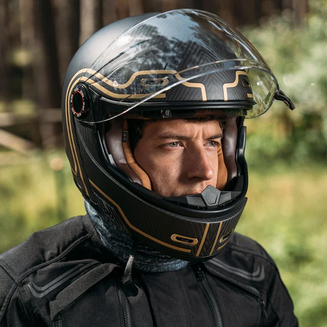 By City City 90 Degrees Carbon helmet gold