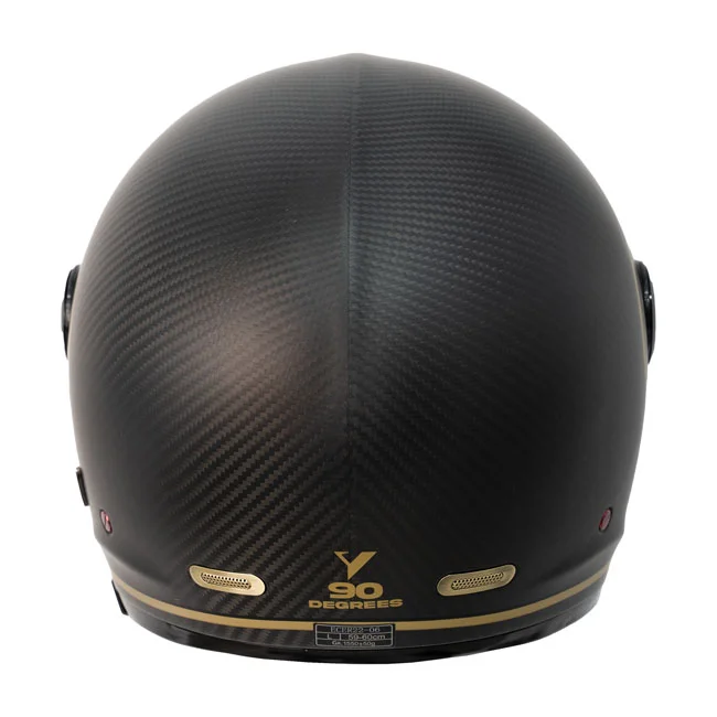 By City City 90 Degrees Carbon helmet gold