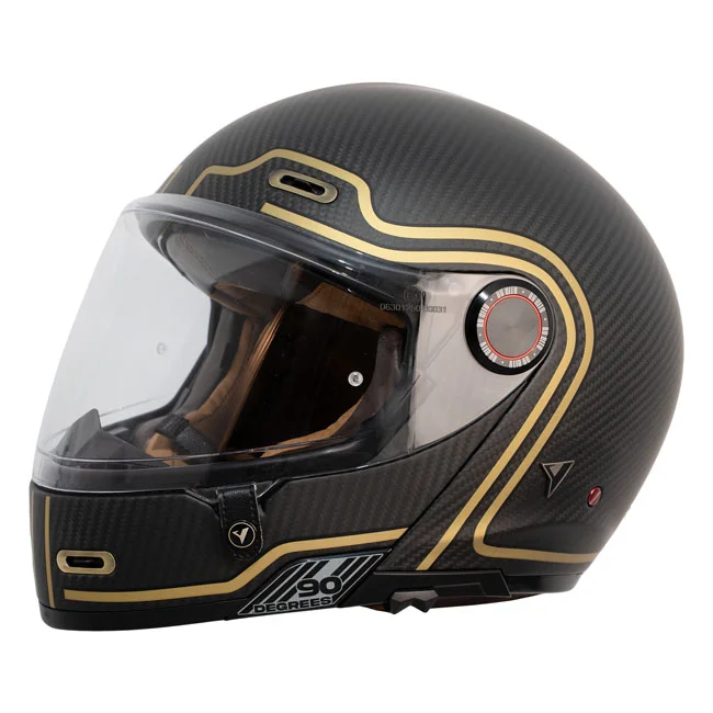 By City City 90 Degrees Carbon helmet gold