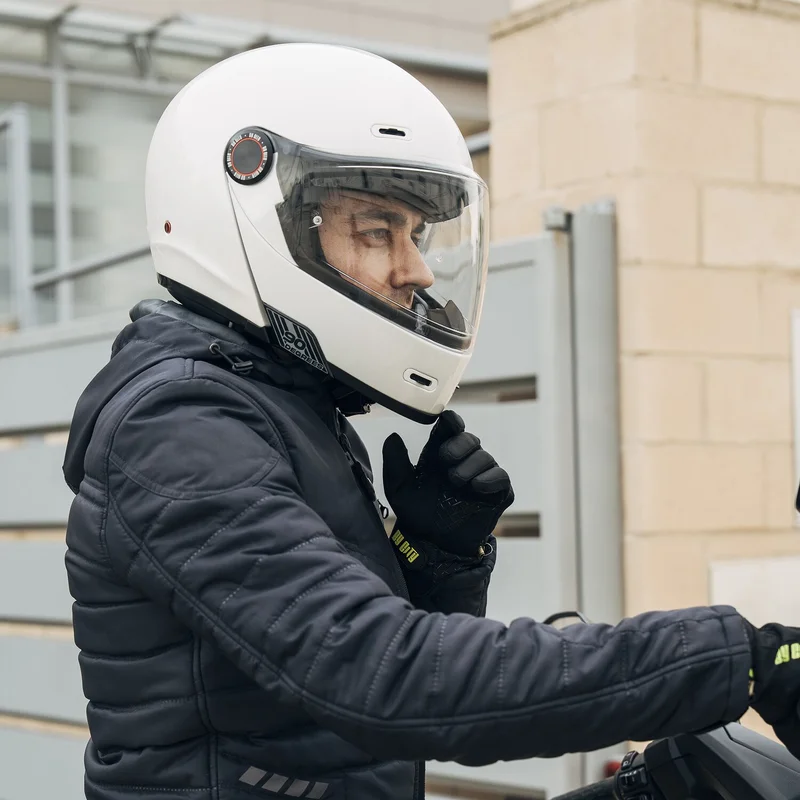 By City 90 Degrees helmet pearl white