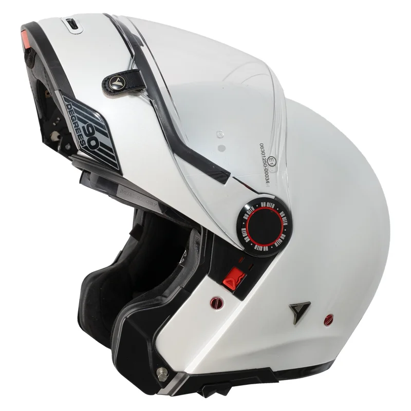 By City 90 Degrees helmet pearl white