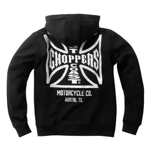 West Coast Choppers WCC Dominator zip hoodie black