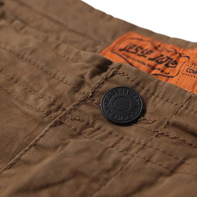 West Coast Choppers WCC CFL Cargo pants khaki brown