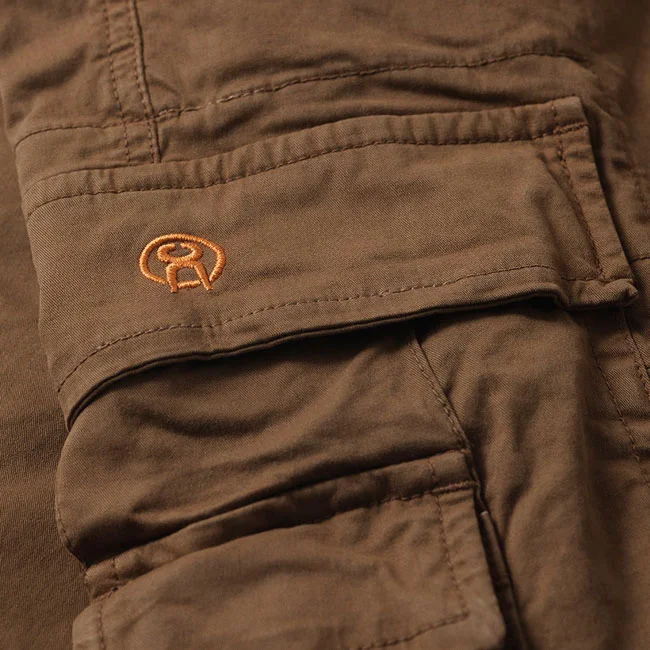 West Coast Choppers WCC CFL Cargo shorts khaki brown