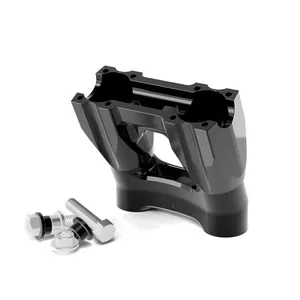 Kraus Kraus, Topless Isolated Kickback Risers. 5" rise. Black