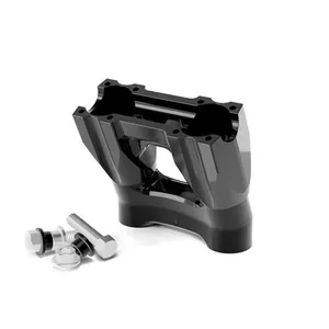 Kraus Kraus, Topless Isolated Kickback Risers. 6" rise. Black