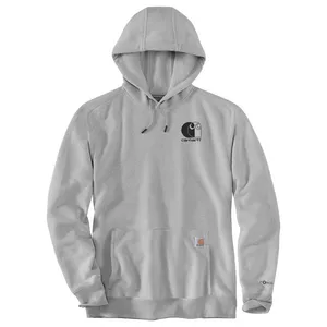 Carhartt Carhartt Force™ Logo hoodie asphalt heather