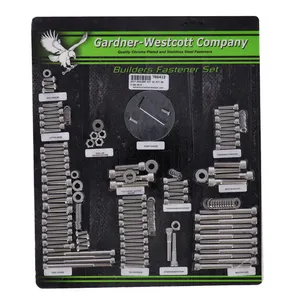 Gardner-Westcott GW, builders fastener set. Stainless 12-point
