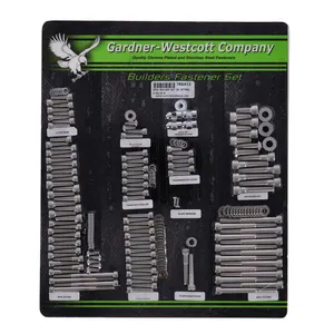 Gardner-Westcott GW, builders fastener set. Stainless Allen head