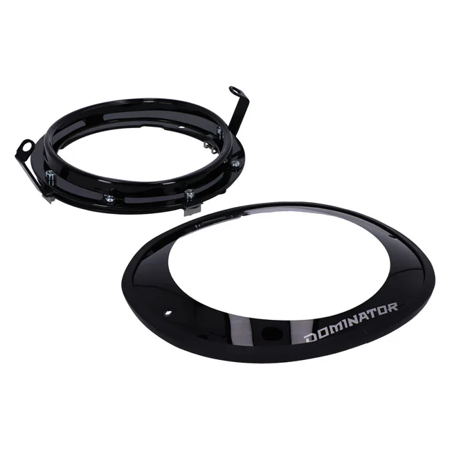 Dominator Motorcycles FXLRST headlamp bracket kit for Dominator lens