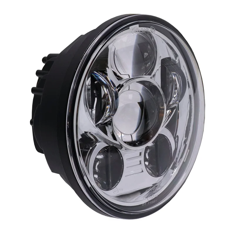 MCS Bright, 5-3/4" LED headlamp unit. Chrome - 708448