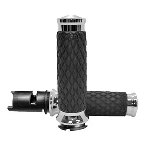 Avon Grips Avon grip set, Diamond Contour Air SS. Domed. Chrome