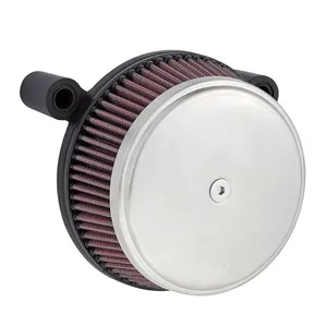 Arlen Ness Arlen Ness, Stage 1 Big Sucker air cleaner kit. Brushed SS