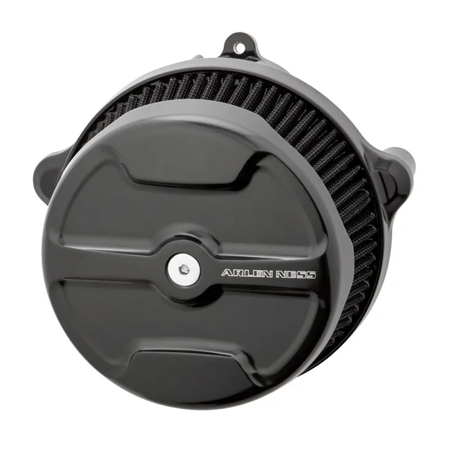 Arlen Ness Ness, Stage 1 Big Sucker air cleaner kit. Black Knuck