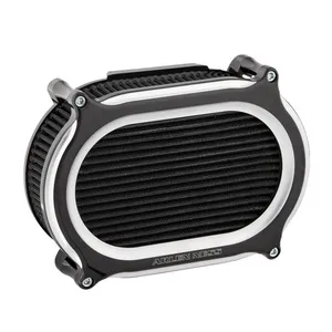 Arlen Ness Arlen Ness, Stage II Oval Upgrade air cleaner kit. Black CC