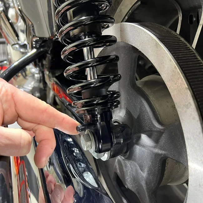 Bitubo Twin shocks adjustable. 12,4"