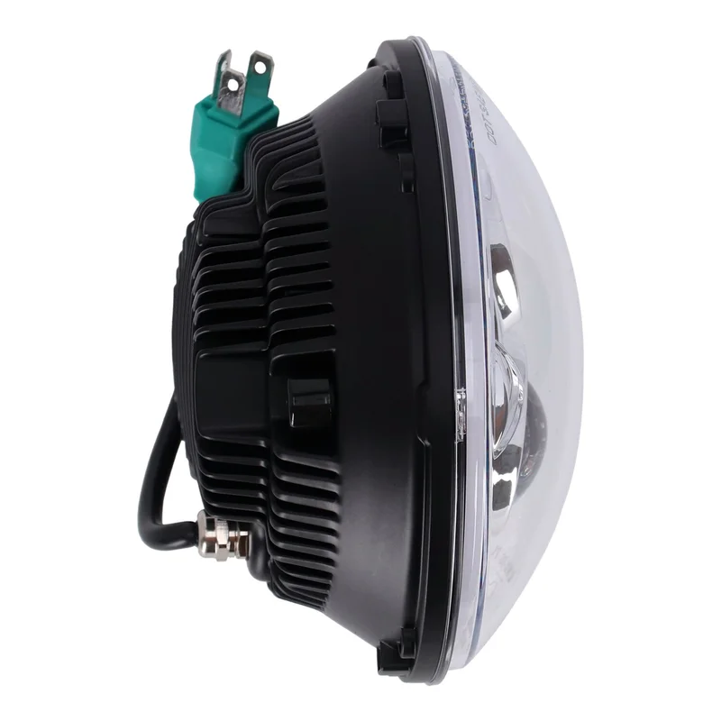MCS Bright, 7" Doubler LED headlamp unit. Chrome - 708757