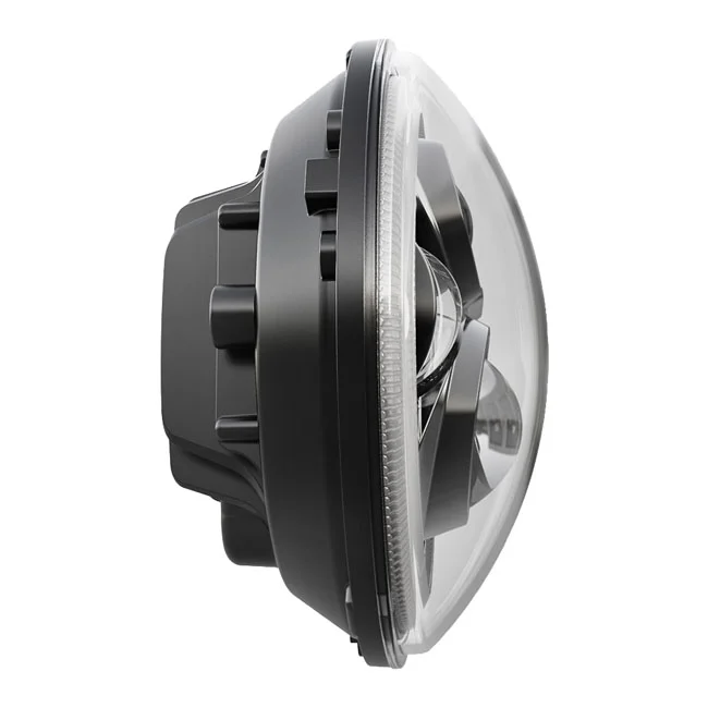 MCS Bright, 7" Doubler LED headlamp unit. Black - 708758