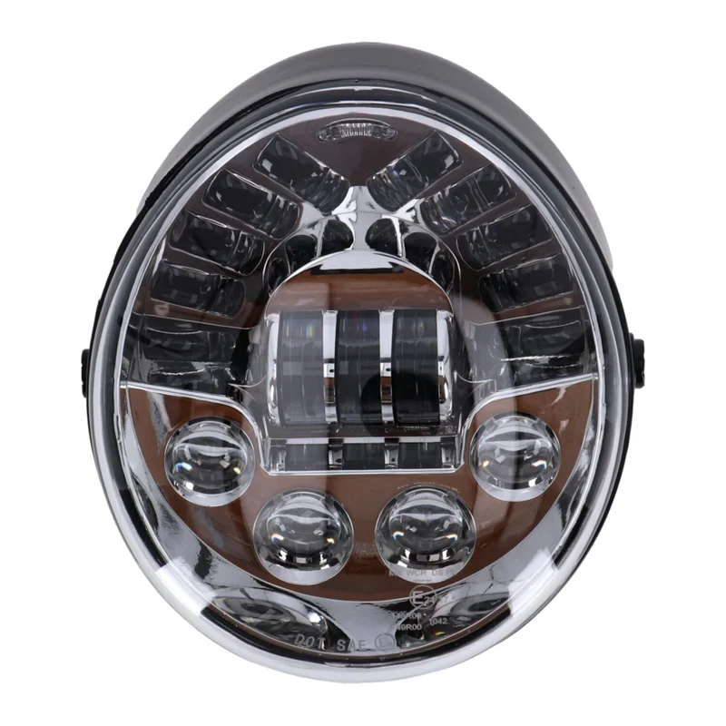MCS Bright, LED headlamp unit. V-Rod. Chrome - 708759