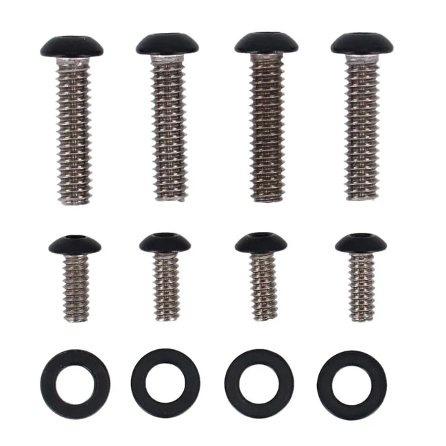 Screws4Bikes Bolt kit, handlebar switches. Matte black