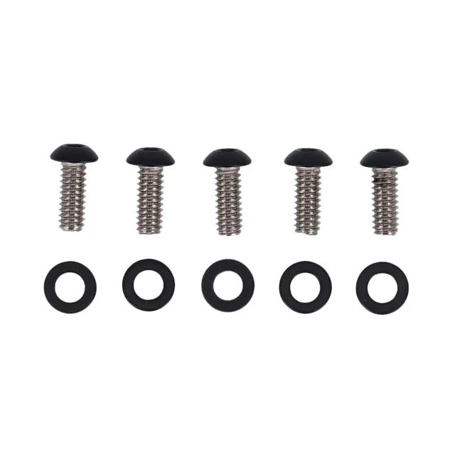 Screws4Bikes Bolt kit, derby cover. Matte black