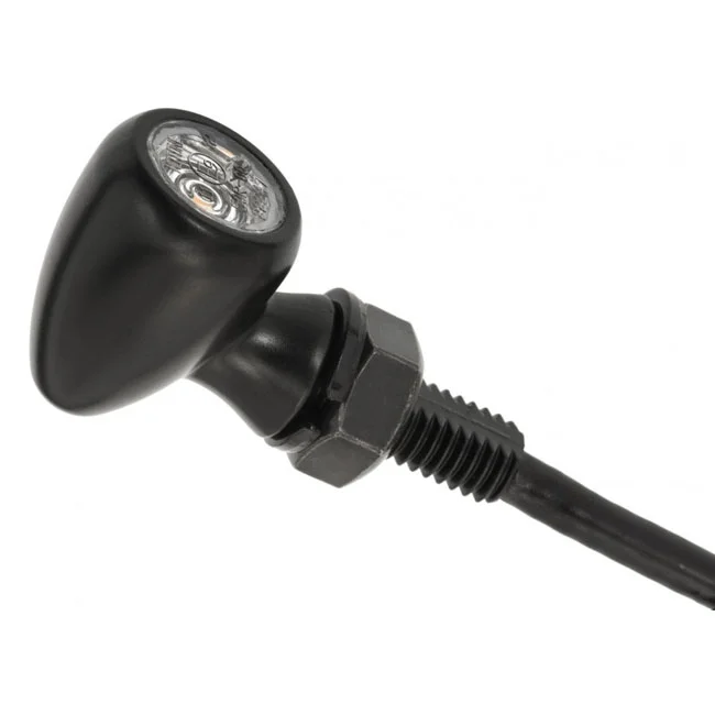 Motone Pico LED turn signals. Black