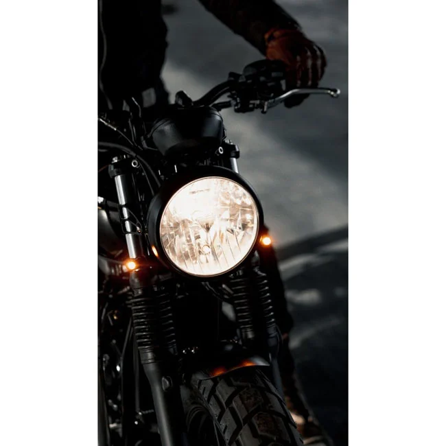 Motone Pico LED turn signals. Black