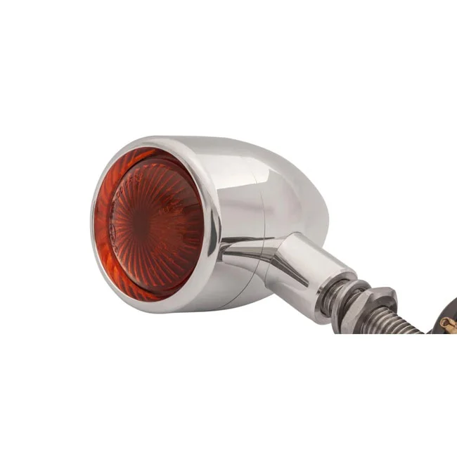 Motone Custom billet turn signal set. Polished