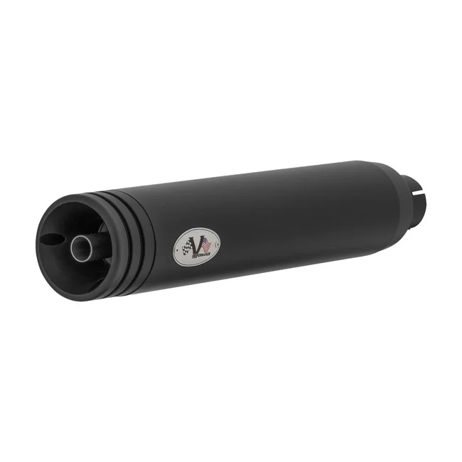 V Performance Performance, 114mm Double Ring slip-on mufflers. Black Cer