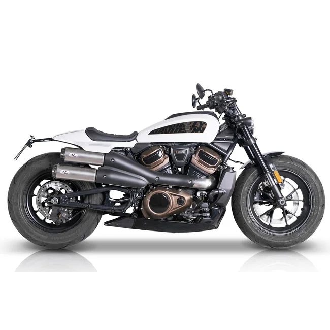 V Performance Performance, 2-2 muffler set Sportster S. Silver