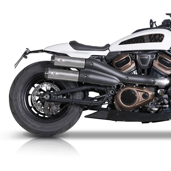 V Performance Performance, 2-2 muffler set Sportster S. Silver
