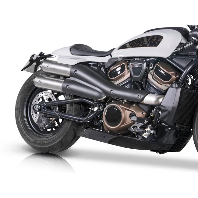 V Performance Performance, 2-2 muffler set Sportster S. Silver