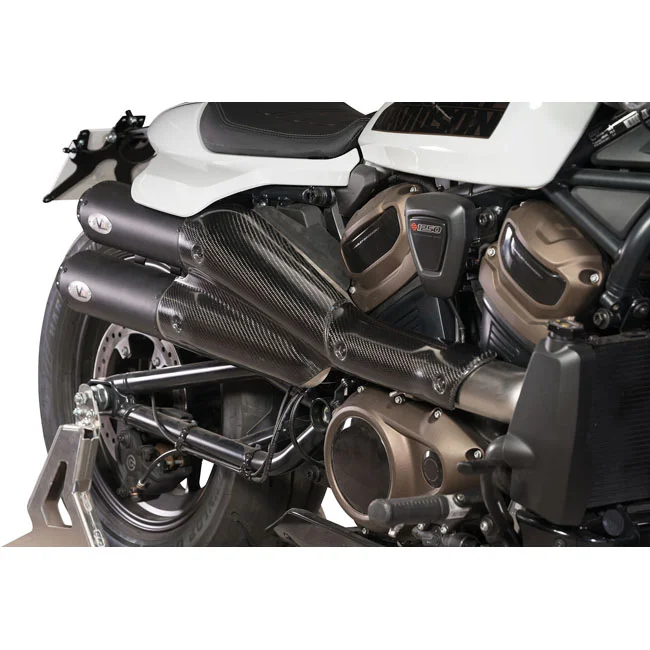 V Performance Performance, 2-2 muffler set Sportster S. Black