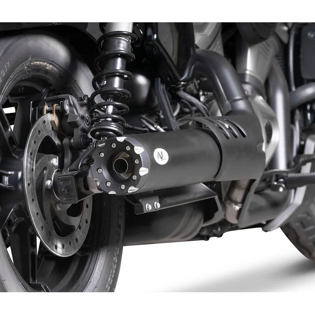 V Performance Performance slip on muffler for Nightster. Black
