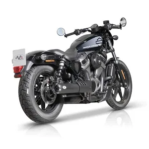 V Performance V Performance slip on muffler for Nightster. Black