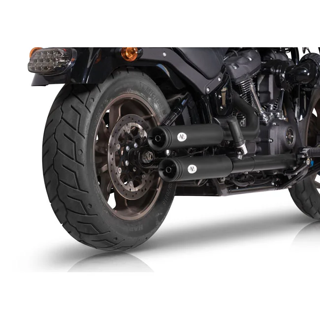 V Performance Performance, ''Double Ring'' slip-on muffler set. Black