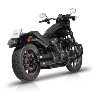 V Performance V Performance, ''Double Ring'' slip-on muffler set. Black