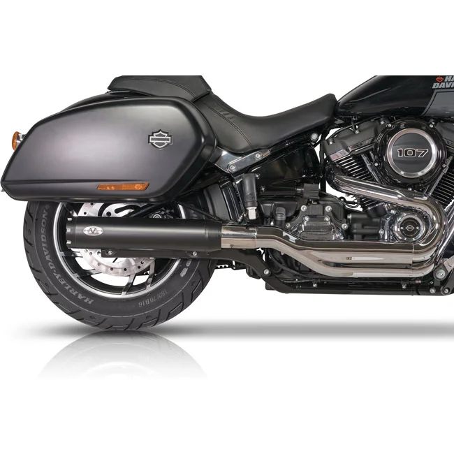 V Performance Performance, Revolver slip-on muffler Sport Glide. Black