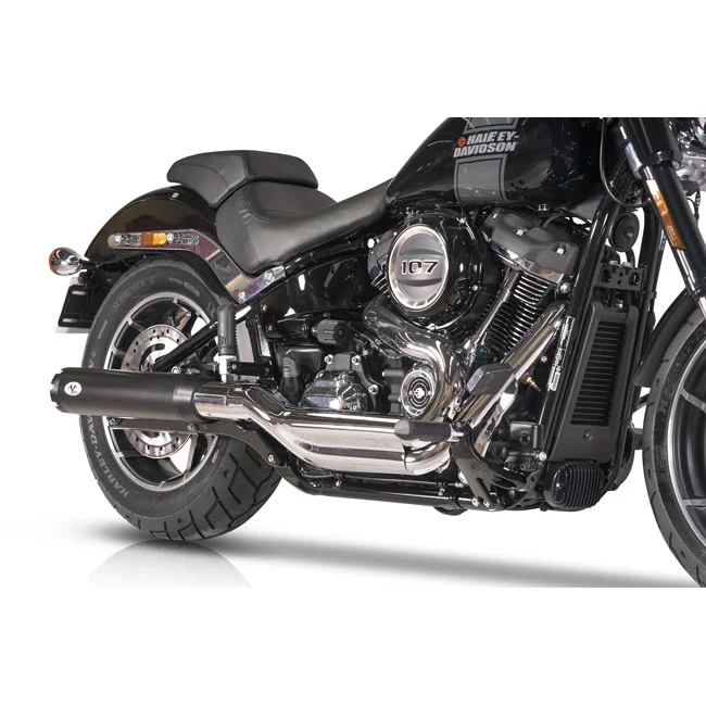 V Performance Performance, Revolver slip-on muffler Sport Glide. Black