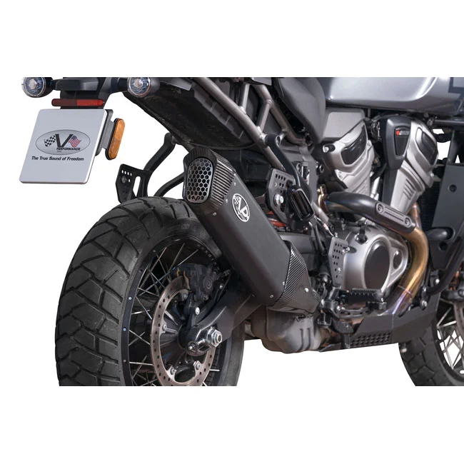 V Performance Performance, Tourance slip-on muffler Pan America. Black