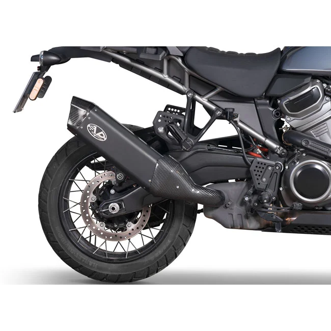 V Performance Performance, Tourance slip-on muffler Pan America. Black