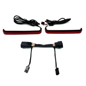 Custom Dynamics Custom Dynamics, Low Profile LED saddlebag lights. Red