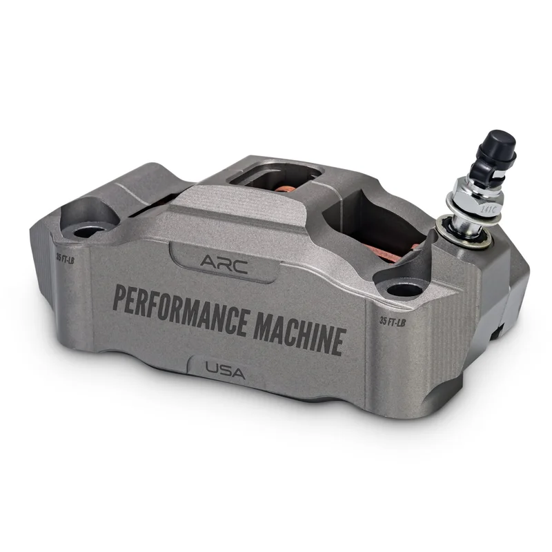 Performance Machine CALIPER FRONT RIGHT GREY 125X4