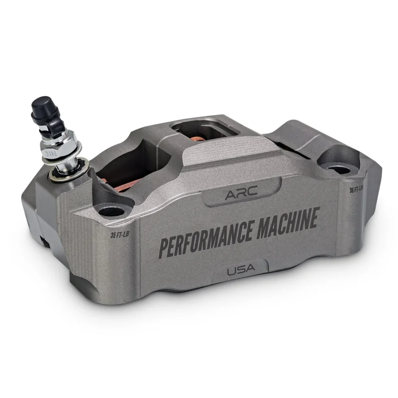 Performance Machine CALIPER FRONT LEFT GREY 125X4