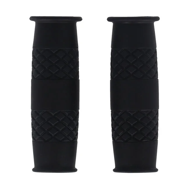 13 and a half company 1/2 Outlaw grips black 1"