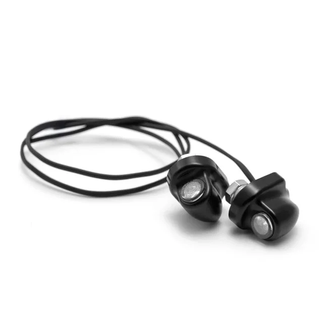 Killer Custom Custom, Front Led Turn Signals. Black